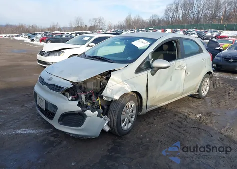 2012 Kia Rio5 Ex z USA, uszkodzony, nr VIN KNADN5A36C6082128